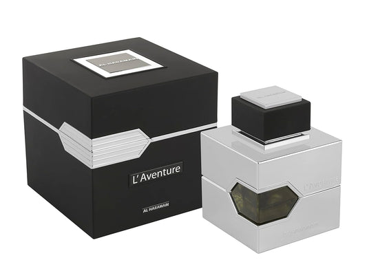 Al Haramain L'Aventure for Men Eau de Parfum Spray, 3.33 Ounce / 100 ml Dupe for CREED Aventus