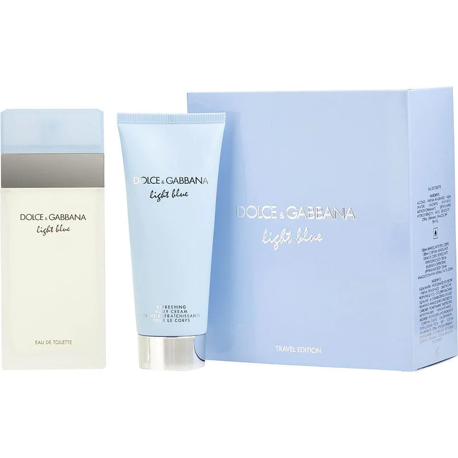 Light Blue Dolce & Gabbana Set 2Pcs